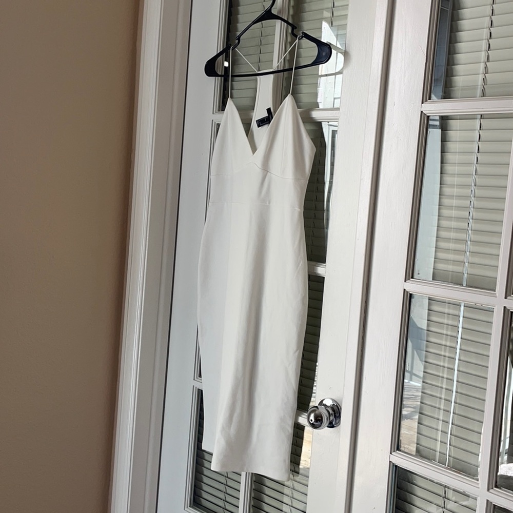 NWOT White Bodycon Dress